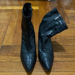 Witchy Black Pointy Boots